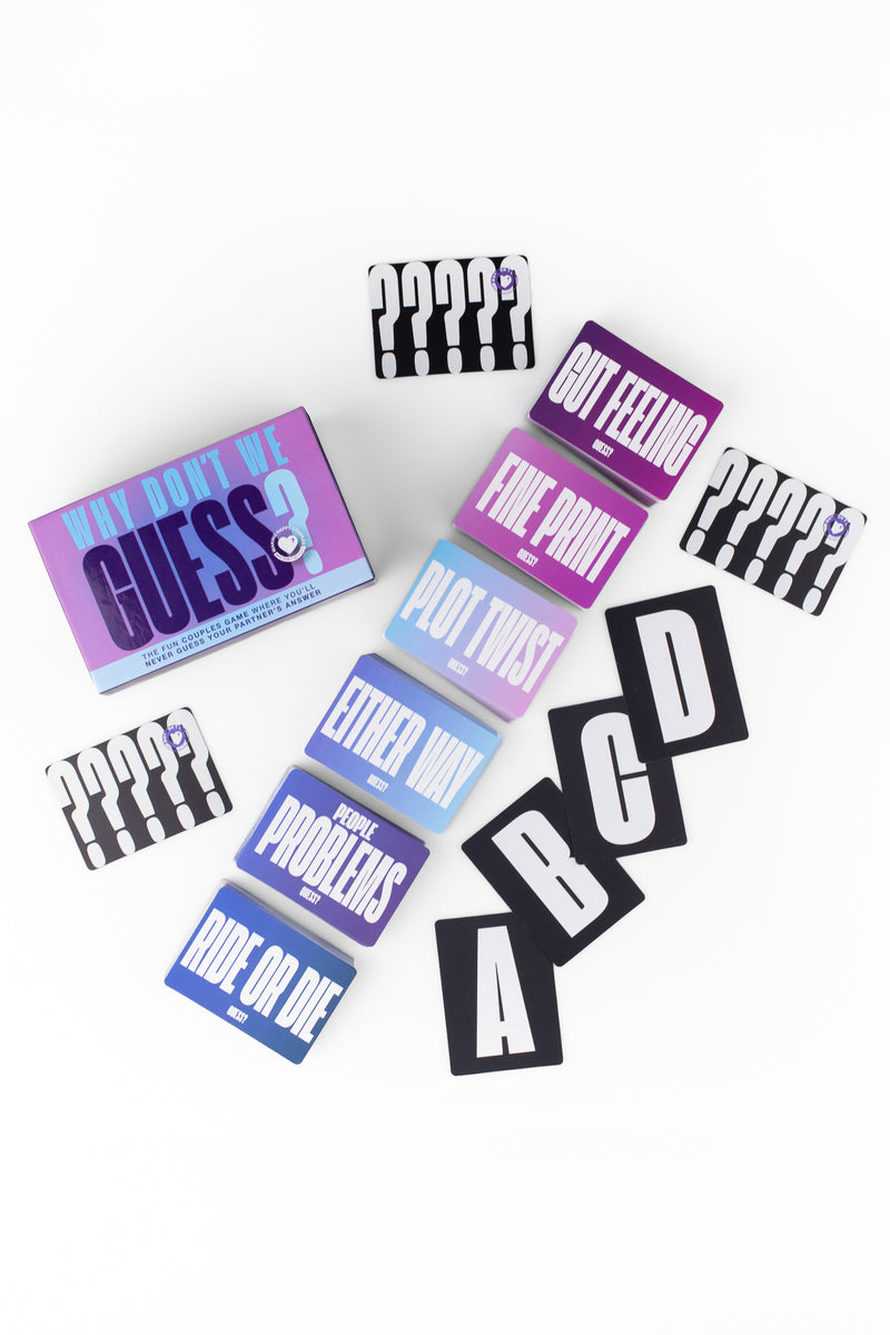 Why Don't We Guess? — Couples Card Game